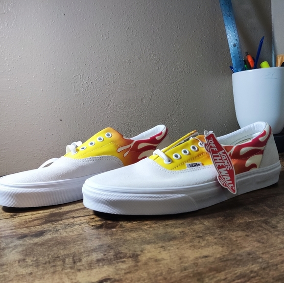 Vans Shoes - Vans Old Skool UA Flame Beige